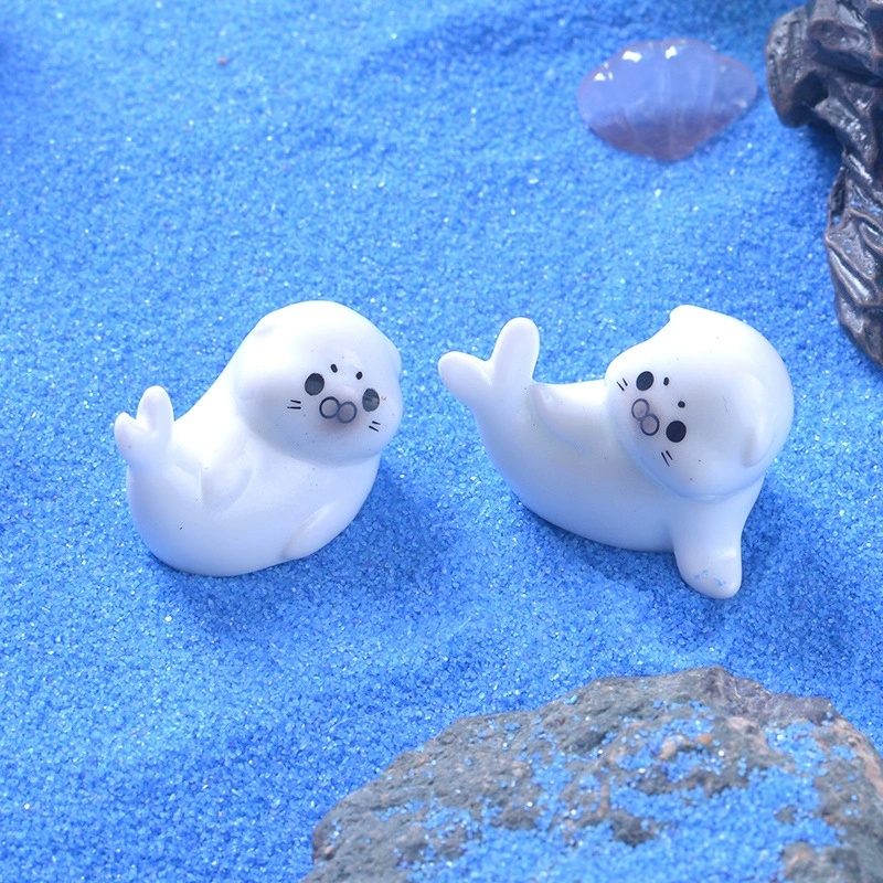 Marine Aquarium Mini - Mini Sea Lion Figurines for Micro