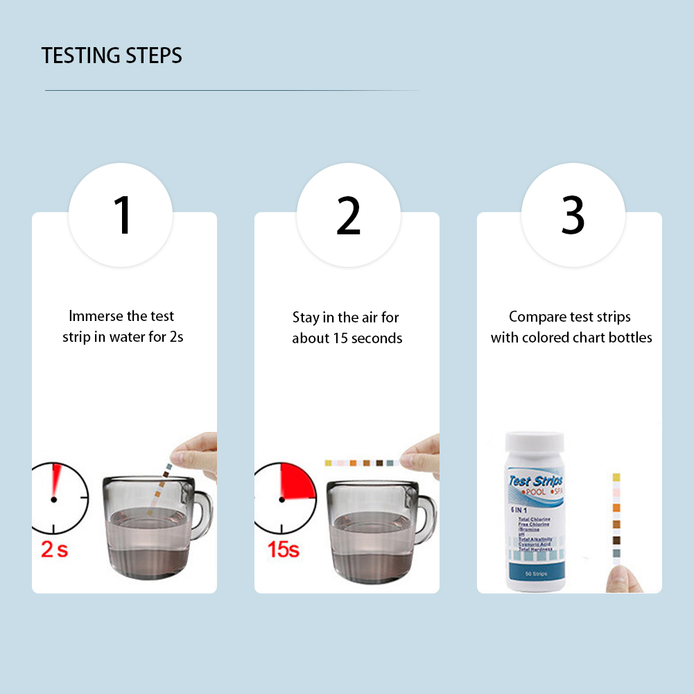 50/100pcs Water Test PH Strips - Marine Test Kit recensie en prijs
