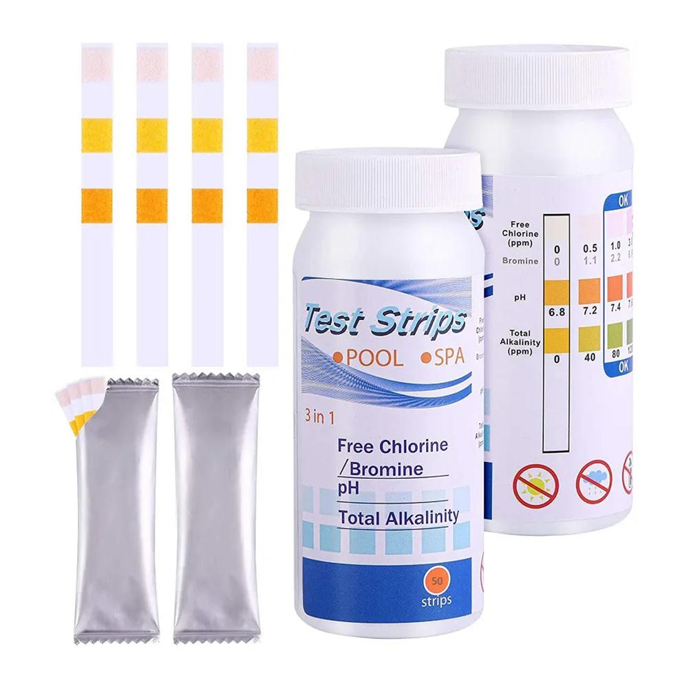 50pcs Chlorine PH Test Strips  - Marine Test Kit recensie en prijs