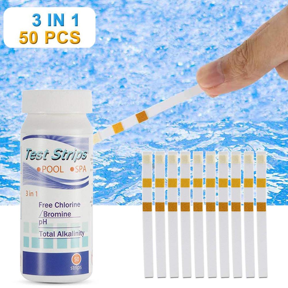 50pcs Chlorine PH Test Strips  - Marine Test Kit recensie en prijs