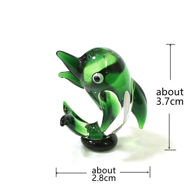 Handmade Mini Glass Dolphin Fi - Marine Aquarium Mini recensie en prijs