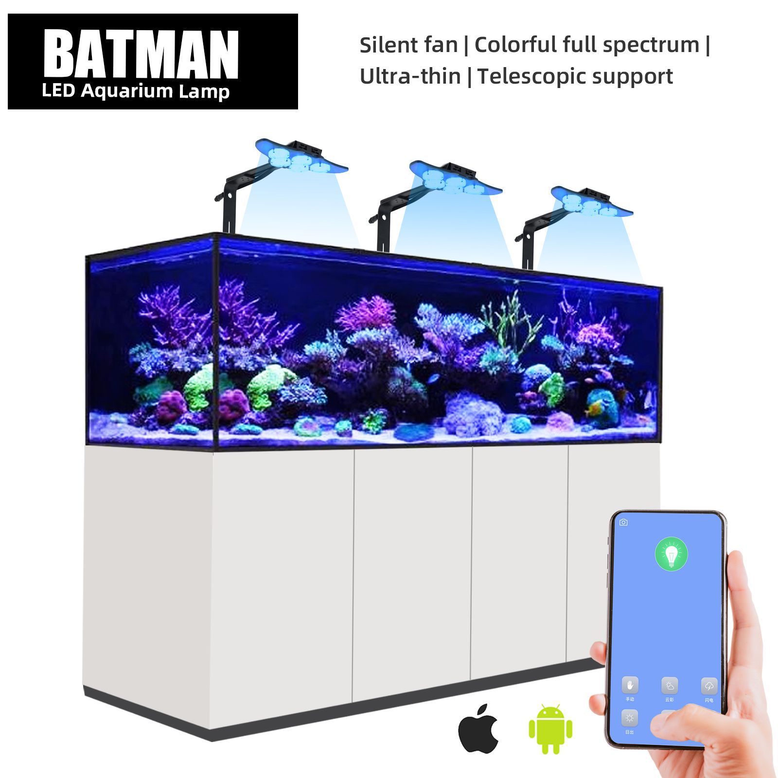 LED Marine Aquarium Coral Aqua - Marine Aquarium App recensie en prijs