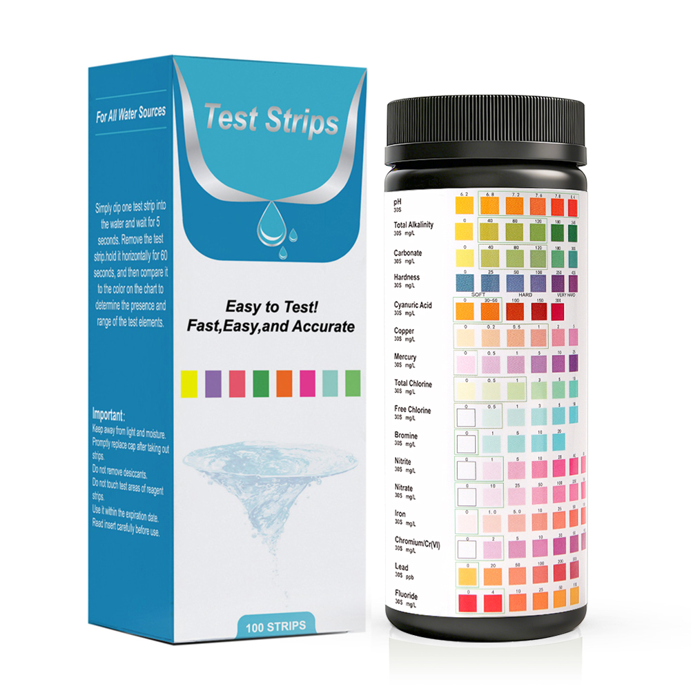 Yieryi 16 in 1 Water Test Stri - Marine Test Kit recensie en prijs