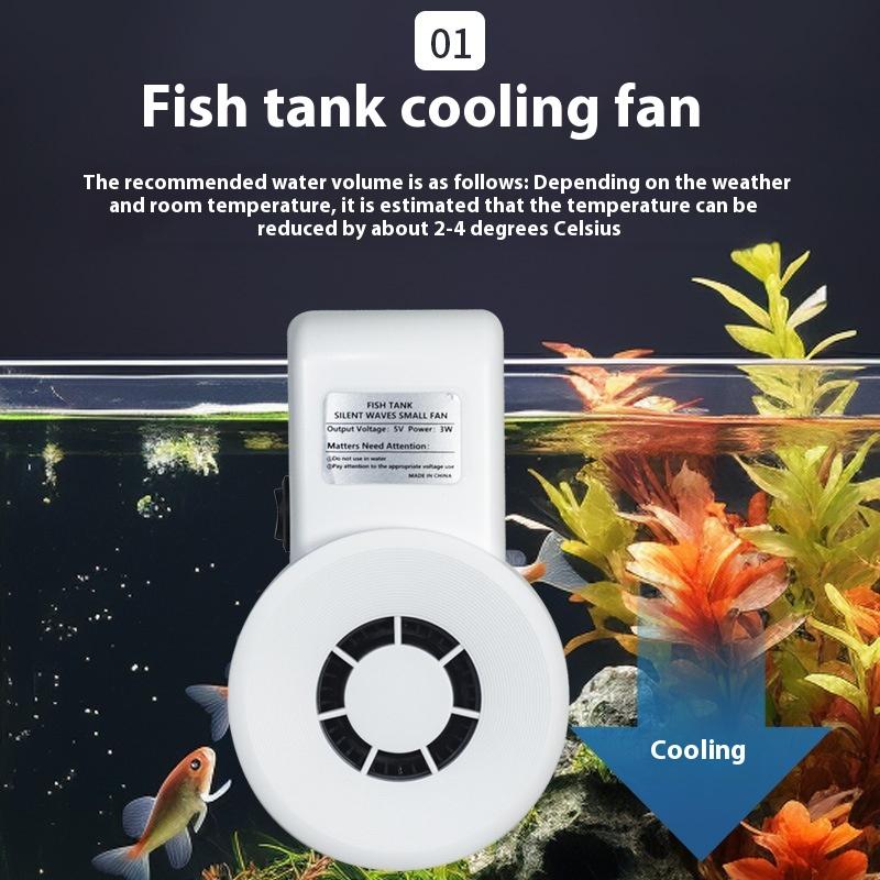 New Mini Aquarium Cooling Fans - Marine Aquarium Mini recensie en prijs