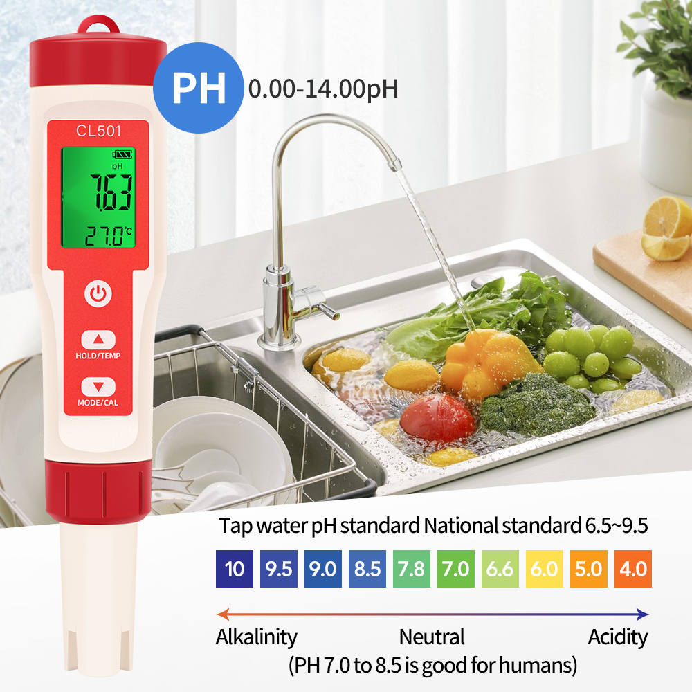 PH/CL2/H2/ORP/Temperature Mete - Marine Test Kit recensie en prijs