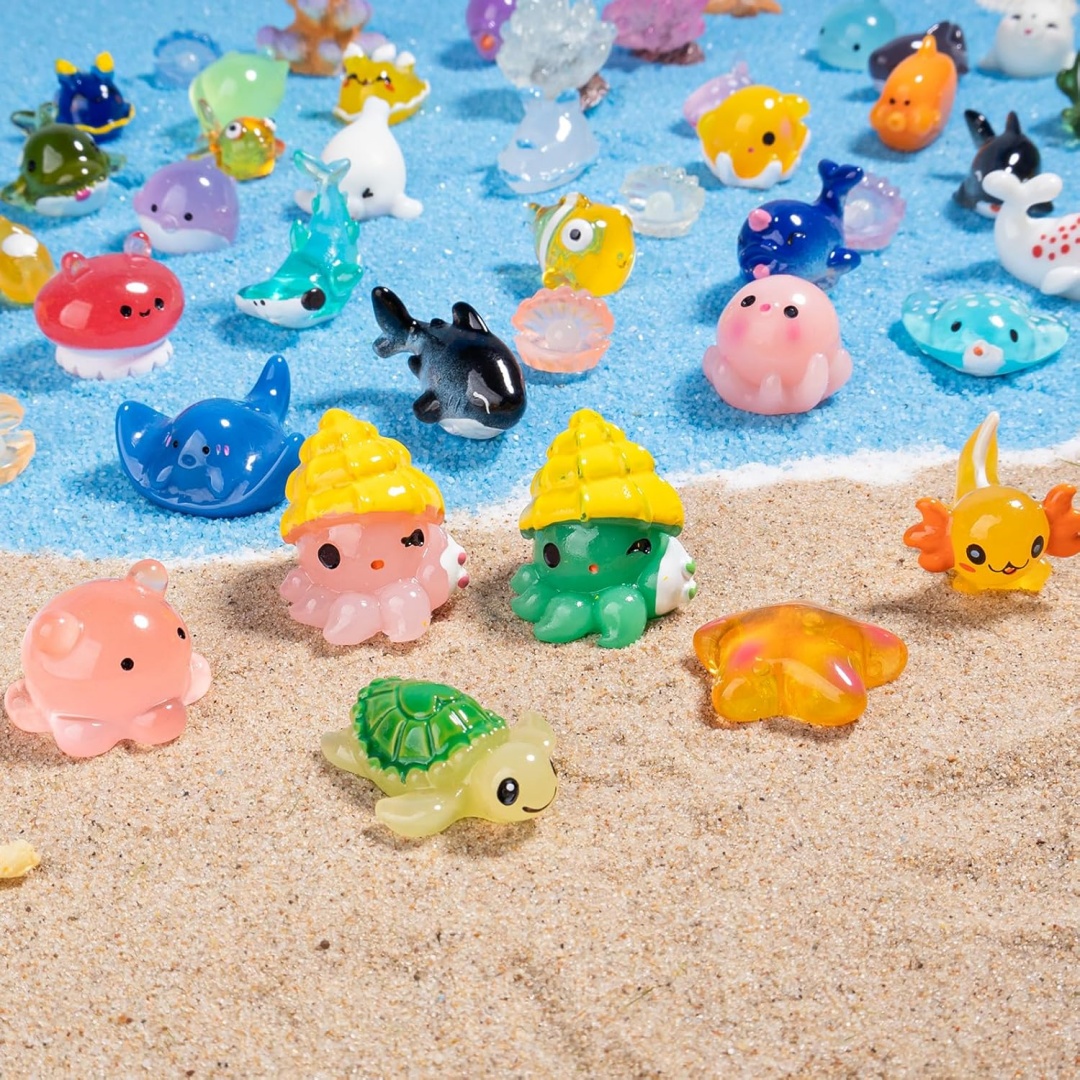 Mini Ocean Animals Resin Figur - Aquarium Marine World recensie en prijs