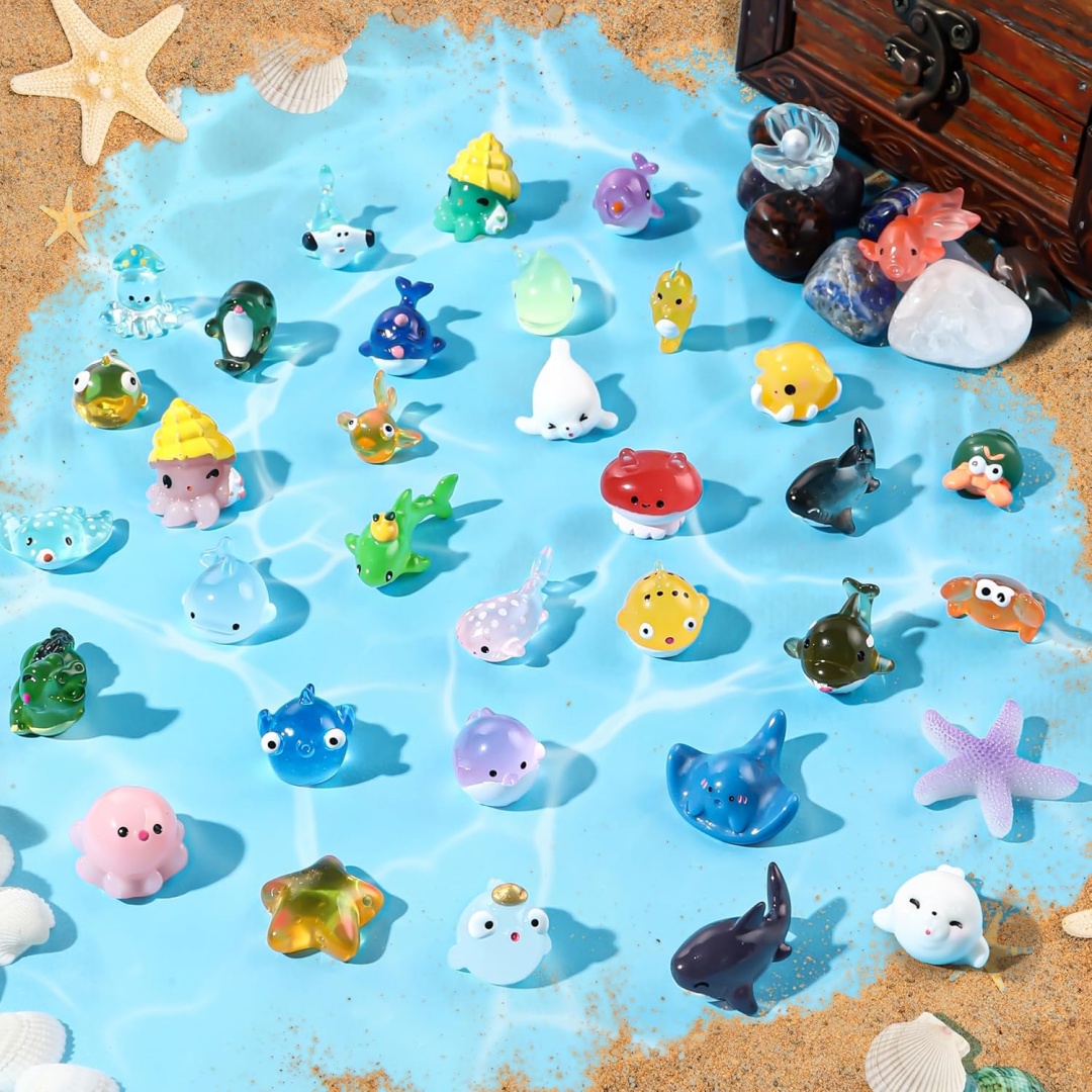 Mini Ocean Animals Resin Figur - Aquarium Marine World recensie en prijs
