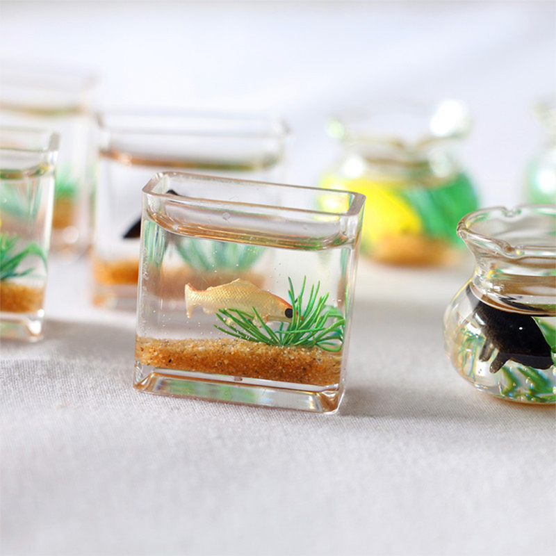 1Pc Mini Fish Tank Random Colo - Marine Aquarium Mini recensie en prijs