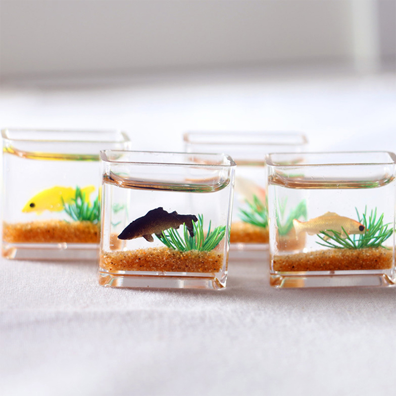 1Pc Mini Fish Tank Random Colo - Marine Aquarium Mini recensie en prijs