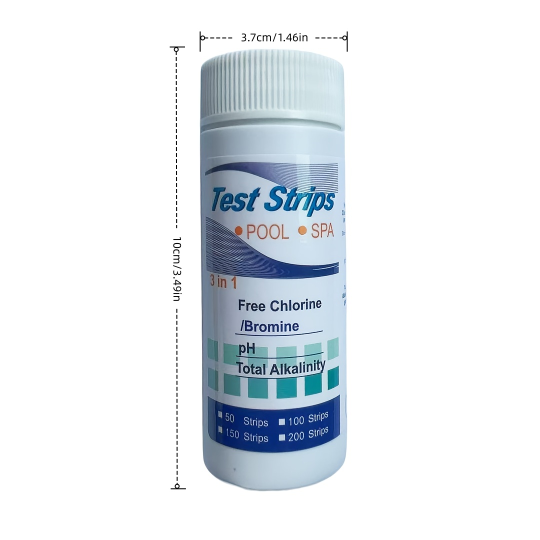 Chlorine PH Test Strips SPA Sw - Marine Test Kit recensie en prijs