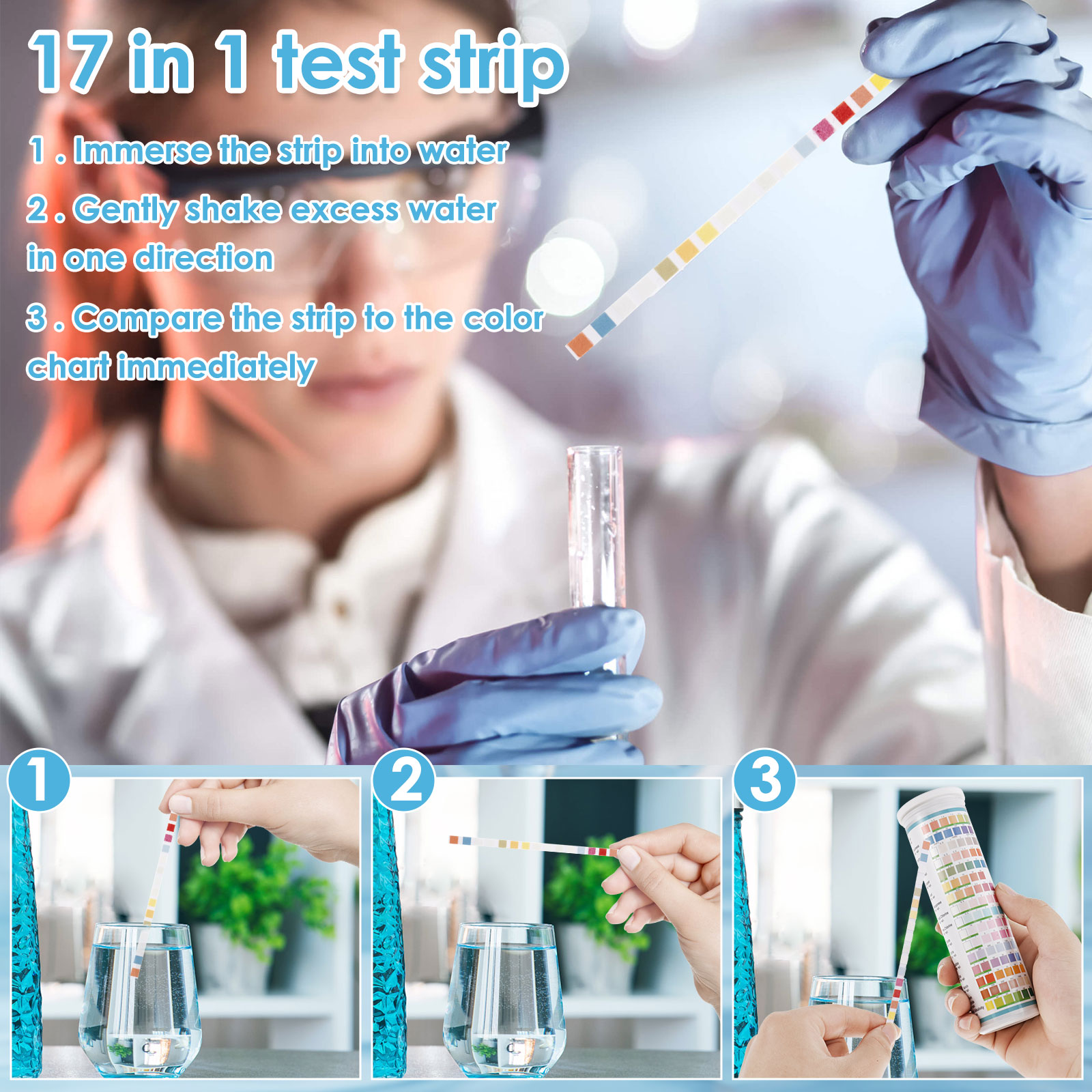 5-17 in 1 Aquarium Test Strips - Marine Test Kit recensie en prijs