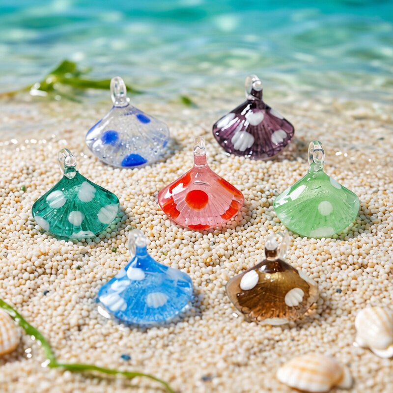 Colorful Mini Sea Shell Charm  - Marine Aquarium Mini recensie en prijs