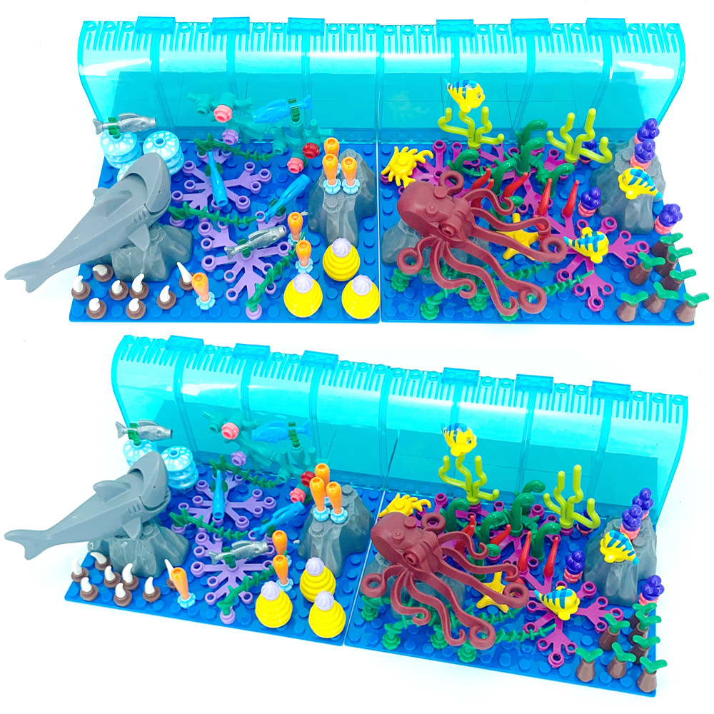 Compatible With LEGO Aquarium  - Aquarium Marine World recensie en prijs