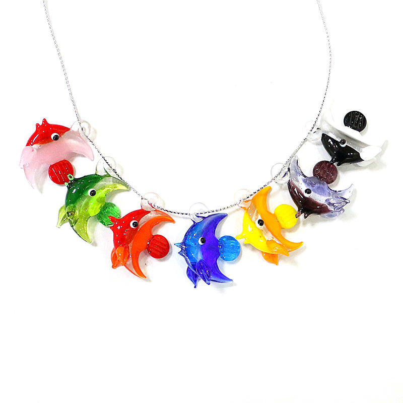 2pcs Mini Fish Glass Pendant C - Marine Aquarium Mini recensie en prijs
