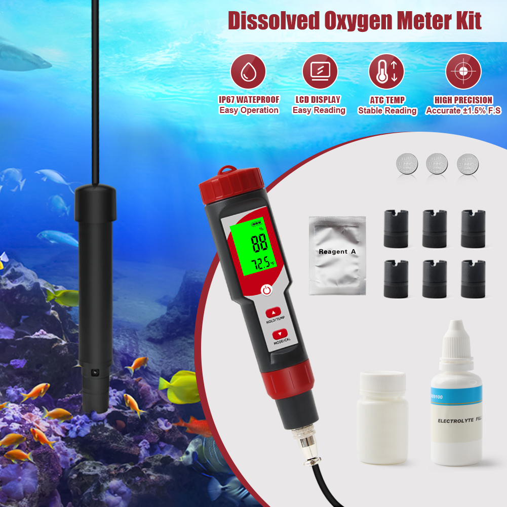 Dissolved Oxygen Meter for wat - Marine Test Kit recensie en prijs
