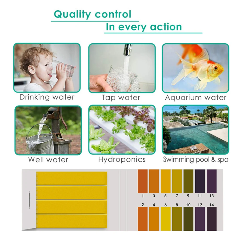 80-400pcs PH Test Strips For W - Marine Test Kit recensie en prijs